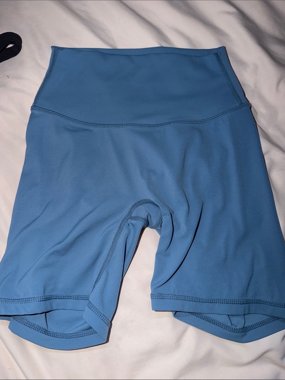 PARAGON Light Blue High-Waist Athletic Shorts